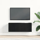 TV-skab 80 x 30 x 30 cm Sort eg Konstrueret træ