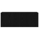 TV-skab 80 x 30 x 30 cm Sort eg Konstrueret træ