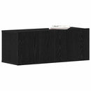 TV-skab 80 x 30 x 30 cm Sort eg Konstrueret træ