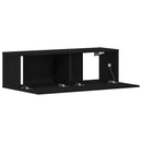 TV-skab 100 x 30 x 30 cm Sort eg Konstrueret træ