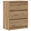 skænk 60x35x76 cm konstrueret træ kunsteg