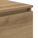 skænk 60x35x76 cm konstrueret træ kunsteg