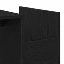 Sofabord Sort eg 90 x 45 x 35 cm Konstrueret træ