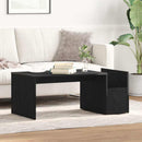 Sofabord Sort eg 90 x 45 x 35 cm Konstrueret træ