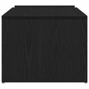 Sofabord Sort eg 90 x 45 x 35 cm Konstrueret træ