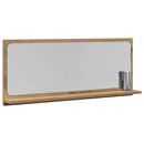 Spejlhylde artisan eg 90 x 10,5 x 37 cm Konstrueret træ