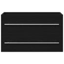 underskab til håndvask 80x38,5x48 cm konstrueret træ sort-eg