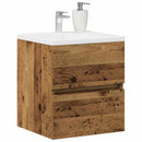 | Vaskeskab | Gammelt træ 41 x 38.5 x 45 cm Konstrueret træ