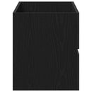 underskab 80x38,5x45 cm konstrueret træ sort egetræ