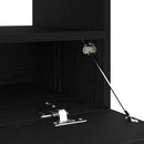 TV-skab Sort eg 100 x 35 x 40 cm Konstrueret træ