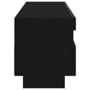 TV-skab Sort eg 100 x 35 x 40 cm Konstrueret træ