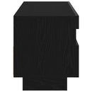 TV-skab Sort eg 80 x 35 x 40 cm Konstrueret træ