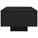 Sofabord Sort eg 100 x 49,5 x 31 cm Konstrueret træ