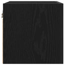 Vægmonteret TV Skab Vægmonteret 2 pcs Sort eg 30,5 x 30 x 30 cm