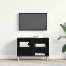 TV-skab Sort eg 69,5 x 30 x 50 cm Konstrueret træ