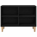 TV-skab Sort eg 69,5 x 30 x 50 cm Konstrueret træ