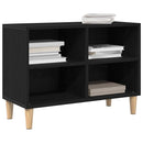 TV-skab Sort eg 69,5 x 30 x 50 cm Konstrueret træ
