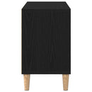 TV-skab Sort eg 69,5 x 30 x 50 cm Konstrueret træ