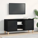 TV-skab 102 x 35 x 50 cm Sort eg Konstrueret træ