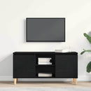 TV-skab 102 x 35 x 50 cm Sort eg Konstrueret træ