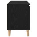 TV-skab 102 x 35 x 50 cm Sort eg Konstrueret træ