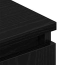 TV-skab 102 x 35 x 50 cm Sort eg Konstrueret træ