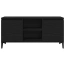 TV-skab 102 x 35 x 50 cm Sort eg Konstrueret træ