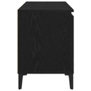 TV-skab 102 x 35 x 50 cm Sort eg Konstrueret træ