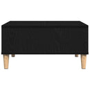 Sofabord Sort eg 60 x 60 x 30 cm Konstrueret træ