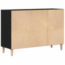 Sideboard Sort eg 103,5 x 35 x 70 cm Konstrueret træ