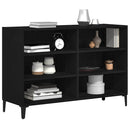 Sideboard Sort eg 103,5 x 35 x 70 cm Konstrueret træ