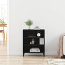 Sideboard Sort eg 57 x 35 x 70 cm Konstrueret træ