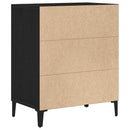 Sideboard Sort eg 57 x 35 x 70 cm Konstrueret træ