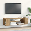 TV-skab artisian oak 100 x 30 x 26,5 cm Konstrueret træ