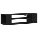 TV-skab Sort eg 100 x 30 x 26,5 cm Konstrueret træ