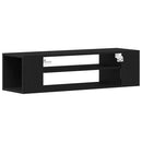 TV-skab Sort eg 100 x 30 x 26,5 cm Konstrueret træ