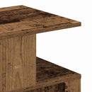 Sidebord Gammelt træ 40 x 40 x 40 cm Konstrueret træ