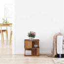 Sidebord Gammelt træ 40 x 40 x 40 cm Konstrueret træ