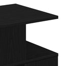 Sidebord Sort eg 40 x 40 x 40 cm Konstrueret træ