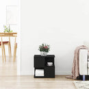 Sidebord Sort eg 40 x 40 x 40 cm Konstrueret træ