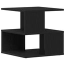 Sidebord Sort eg 40 x 40 x 40 cm Konstrueret træ