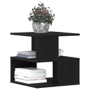 Sidebord Sort eg 40 x 40 x 40 cm Konstrueret træ