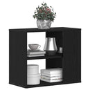 Sideboard med skuffe Sort eg 60 x 30 x 50 cm Konstrueret træ