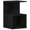 Natskab Sort eg 35 x 35 x 55 cm Konstrueret træ