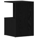 Natskab Sort eg 35 x 35 x 55 cm Konstrueret træ
