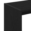 Sidebord Sort eg 50 x 26 x 50 cm Konstrueret træ