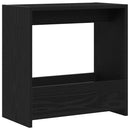 Sidebord Sort eg 50 x 26 x 50 cm Konstrueret træ