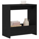 Sidebord Sort eg 50 x 26 x 50 cm Konstrueret træ