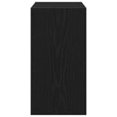 Sidebord Sort eg 50 x 26 x 50 cm Konstrueret træ