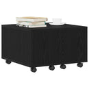 Sofabord Sort eg 60 x 60 x 38 cm Konstrueret træ